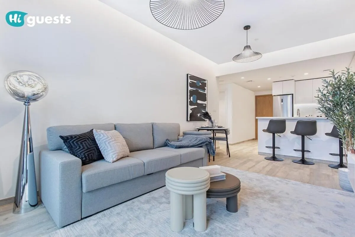 Higuests - Modern & Stylish 1Br Apt - Near Business Bay Metro Dubai