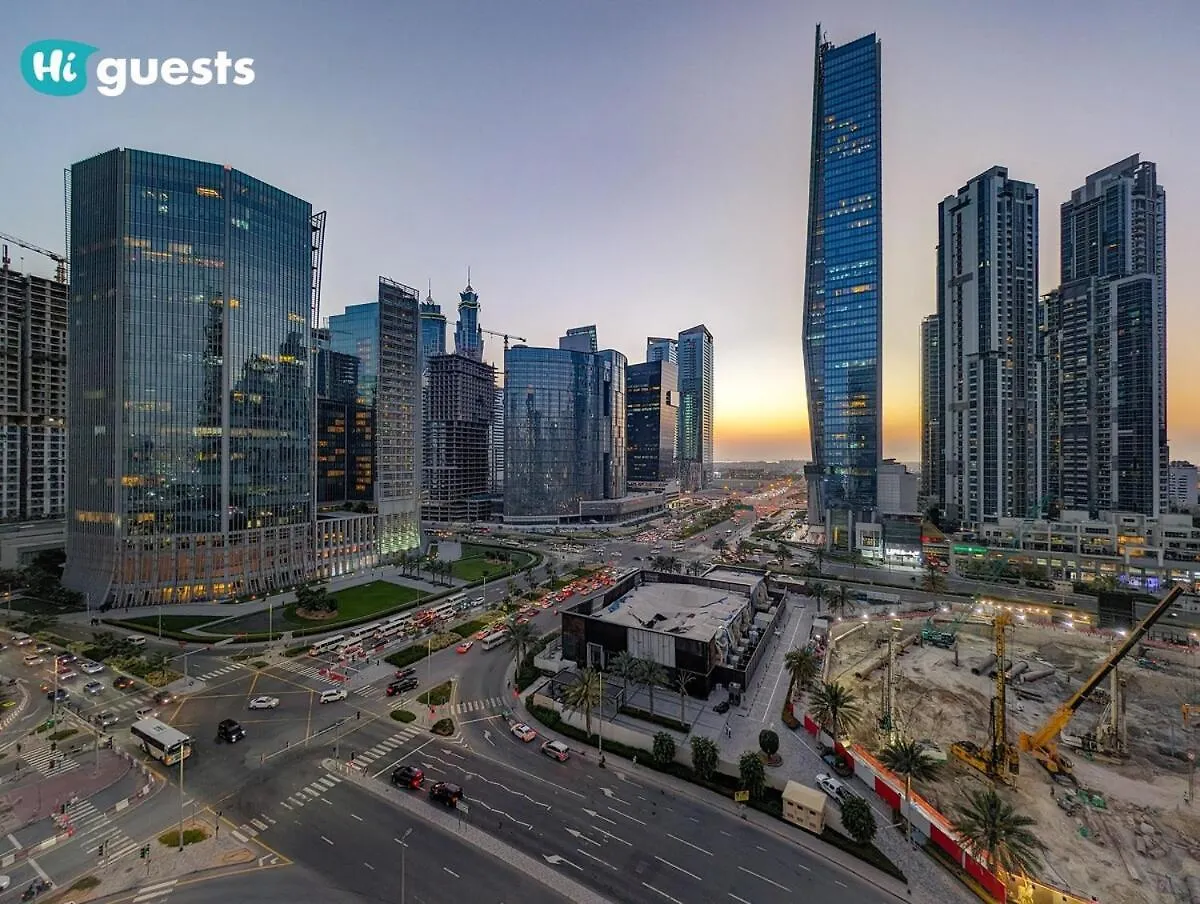 Higuests - Modern & Stylish 1Br Apt - Near Business Bay Metro Dubai Emirati Arabi Uniti