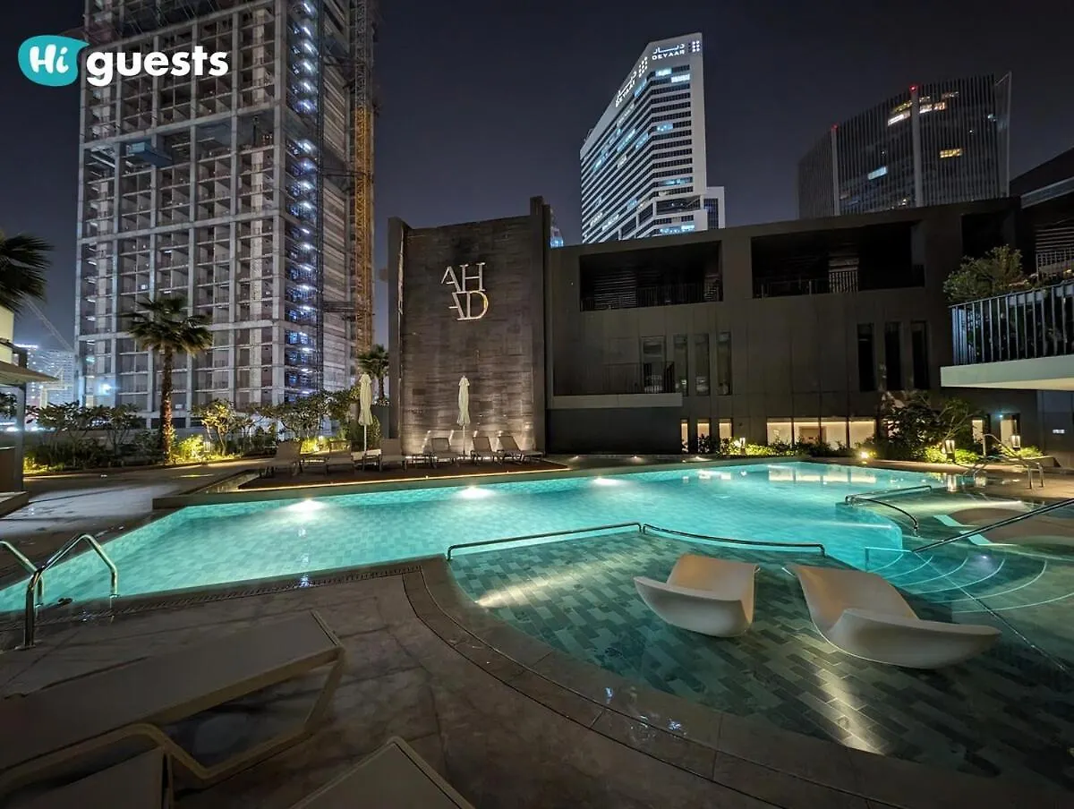 Higuests - Modern & Stylish 1Br Apt - Near Business Bay Metro Dubai Appartamento