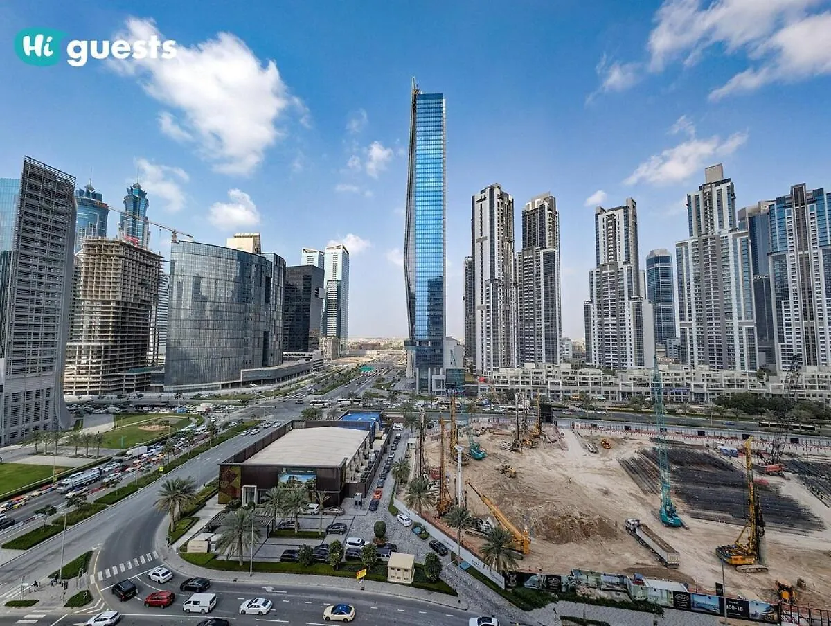 Higuests - Modern & Stylish 1Br Apt - Near Business Bay Metro Dubai Appartamento